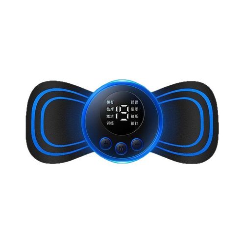 Portable Mini Massage Device,Mini Neck Massager, Remote Control Electric Massager,Back Massagers,8 Modes Adjustable Whole Body Massager