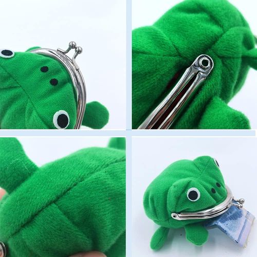 Anime Frog Wallet,Frog Coin Wallets Frog Coin Purse for Halloween Cosplay Themed Party Gift