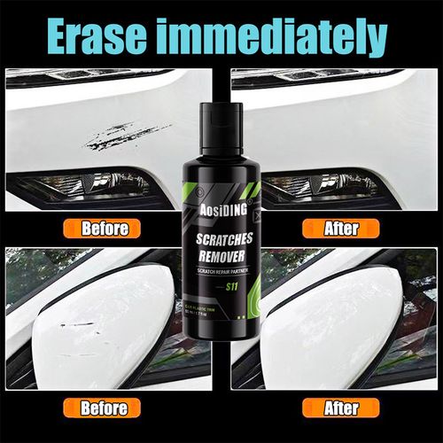 Car paint surface care, scratch repair agent, polishing, decontamination, scratch removal paste, scratch repair agent(One sponge included)