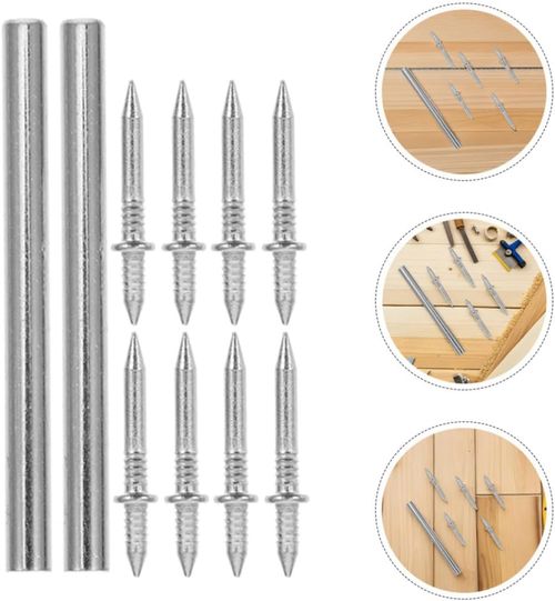 100 pieces or 50 piecesUpgraded Double Headed Invisible Nails with 1 Installation Tools
