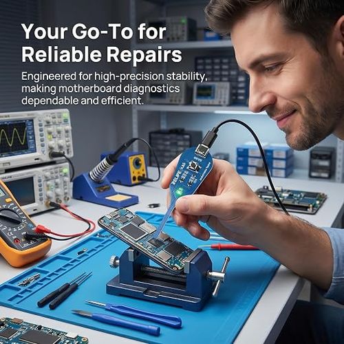 Inductance Tester XA5 | Motherboard Coil Tester Electronic Circuit Board Inductor Detector for PC Phone Motherboard Repair Electromagnetic Induction Quick Fault Check Tool