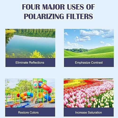 52mm CPL Mobile Phone Camera Filter - Magnetic, Foldable, Extendable, Universal for Smartphones (iPhone, Samsung, Android) - Portable Photography AccessoryCompatible with all mobile phones, features a magnetic ring.