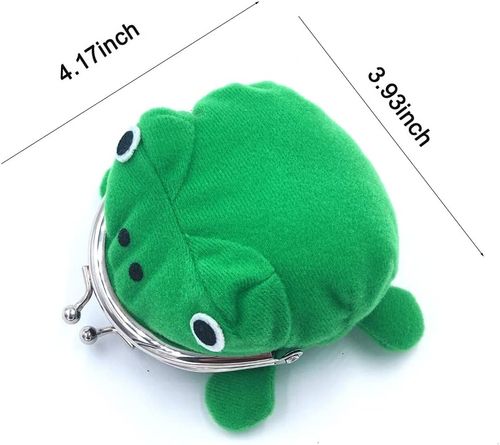 Anime Frog Wallet,Frog Coin Wallets Frog Coin Purse for Halloween Cosplay Themed Party Gift