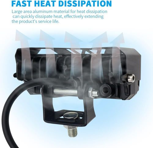 LED Yellow, White Dual Color Motorcycle Driving Fog Lights Bar 1Pcs approx 3.8Inch Offroad Driving Lights Pod Lights Work Auxiliary Lights fit for Motorcycle Truck Vehicle ATV SUV UTV 4WD Boat Tractor