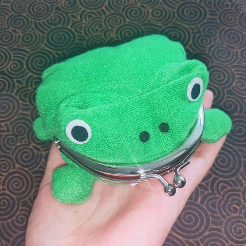 Anime Frog Wallet,Frog Coin Wallets Frog Coin Purse for Halloween Cosplay Themed Party Gift