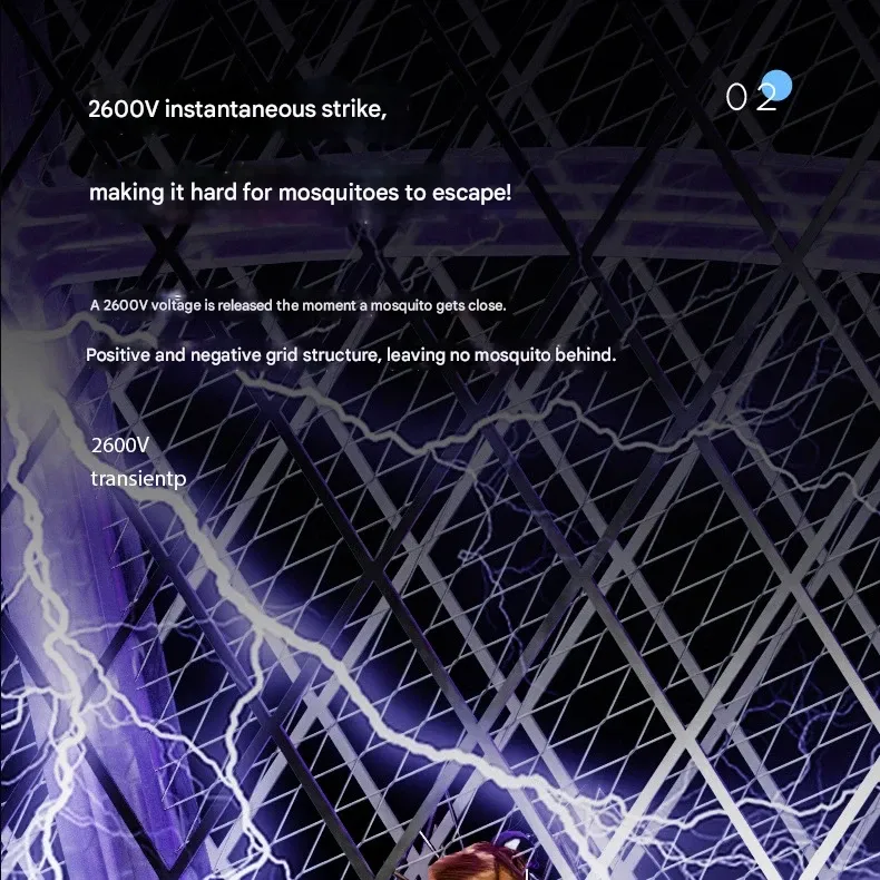 Ermek USB Rechargeable Fly Zapper Racquet