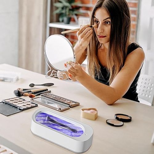 Jewelry Cleaner | 45KHz Cordless High-Frequency Vibration,Ultrasonic Jewelry Cleaner - for Pendant Children's Toy Earrings Eyeglass Watch Accessory Ring