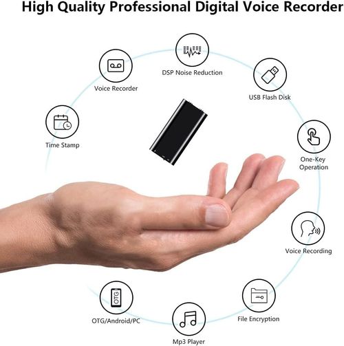 8GB Portable Mini Voice Recorder