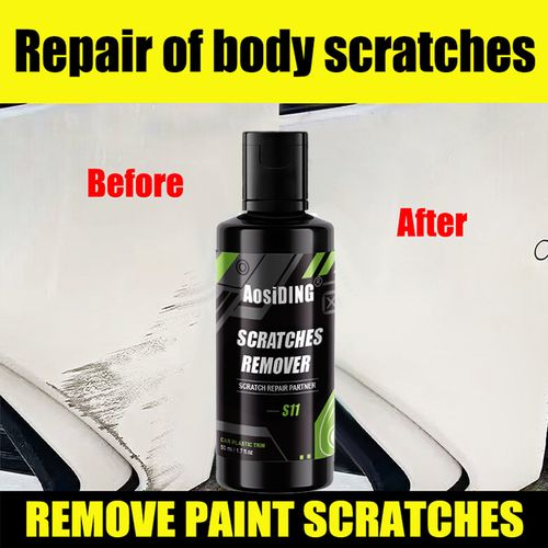 Car paint surface care, scratch repair agent, polishing, decontamination, scratch removal paste, scratch repair agent(One sponge included)