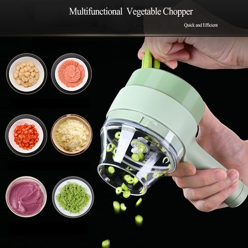 Durable Mini Rechargeable Food Processor Multifunctional Garlic Meat and Vegetable Blender PP Material Baby Food Supplement