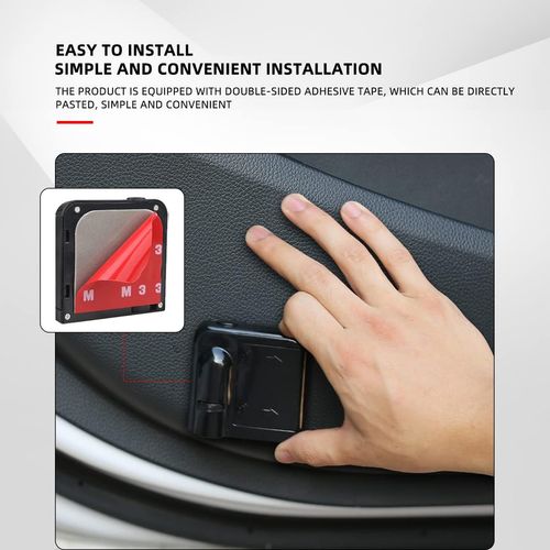 Car door light sign projector - 2 blue Batman wireless LED car door sticker lights - universal, suitable for most carstrucksSUVs