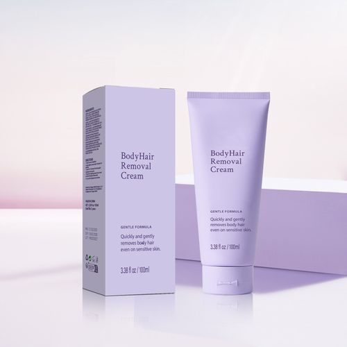 Body Hair Removal CreamSpatula Applicator Hair Removal Cream for Sensitive Skin Gentle and Safe