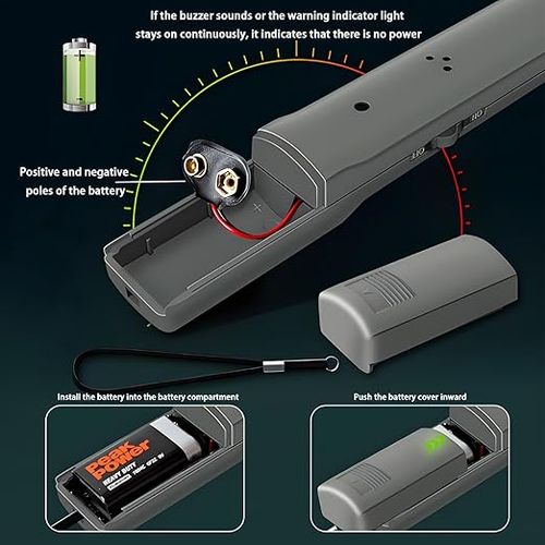 Handheld High Sensitivity Metal Detector + Charger
