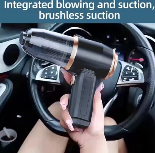 Car Vacuum Cleaner Strong Suction Cleaning Mini Machine Wireless Portable Handhled Blower Machine Air Duster for Home Appliances