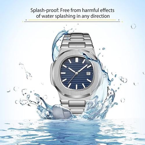 Men's automatic watch, all stainless steel waterproof men's watch, men's mechanical watch