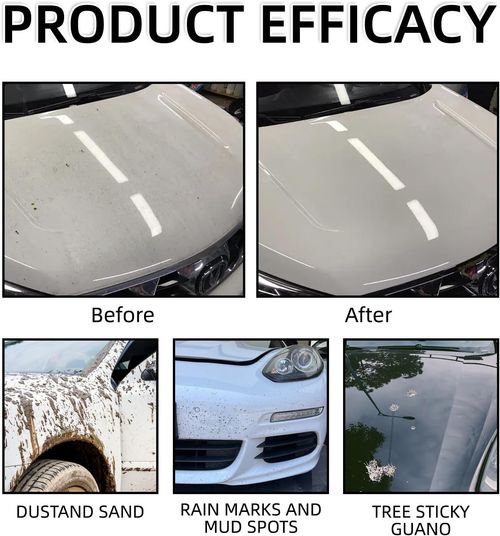 Titanium Ceramic Wax Cream, With Sponge | Highest Rated Car Wax,Car Wax Polish,Automotive Polish,Polish Vehicle Paint Care, Lasting Protection Mild Formula Polish