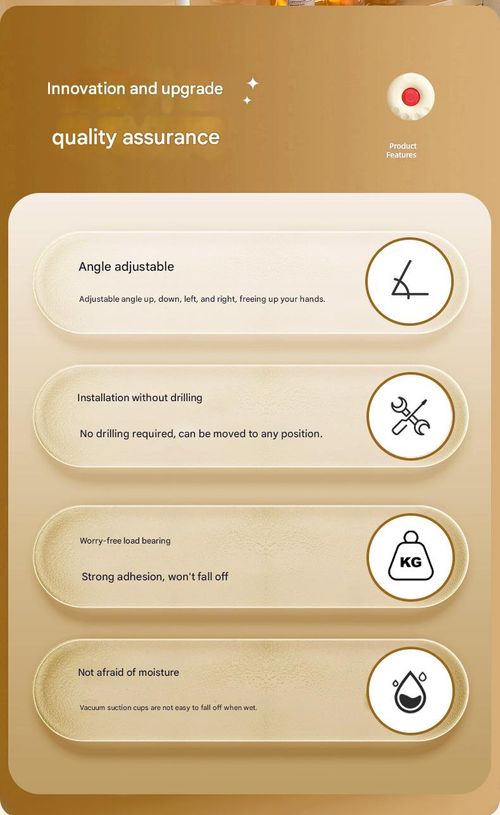 Movable suction cup shower head bracket, wall-mounted, no-drill shower head base holder for home bathrooms.