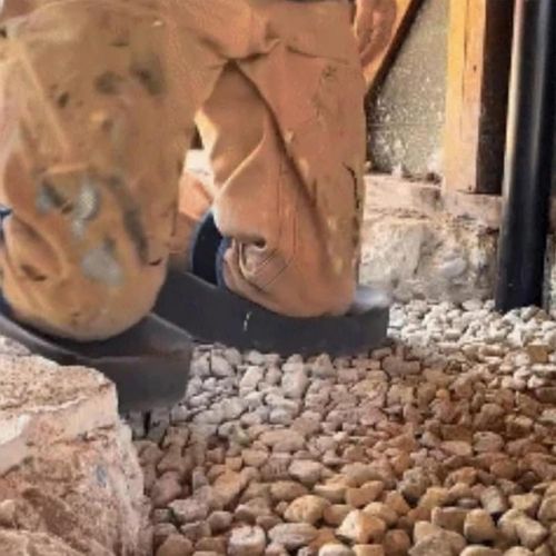 Genouillères pour grimpeurs – Genouillères autoportantes pour ramper le grenier, support réglable en mousse pour l'espacement des solives, genouillères de travail légères avec sangles enveloppantes