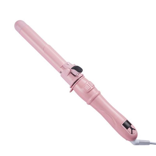 1.1in Ceramic Barrel Automatic Rotating Curling Iron, Digital Temp Control, Curling Wand Fast Heat Up, Auto Shut Off for Waves, Beach Curls for Women & Girls, Ideal Gift