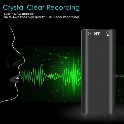 8GB Portable Mini Voice Recorder