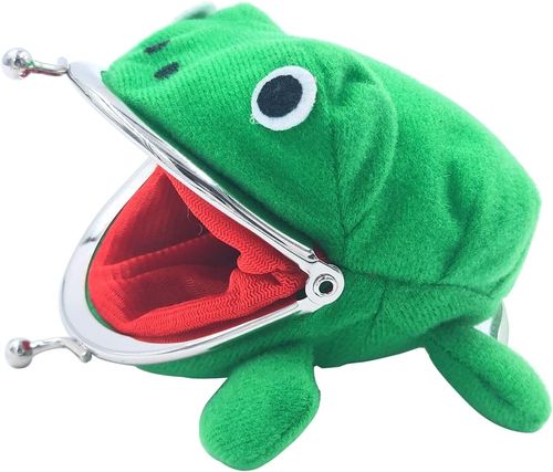 Anime Frog Wallet,Frog Coin Wallets Frog Coin Purse for Halloween Cosplay Themed Party Gift