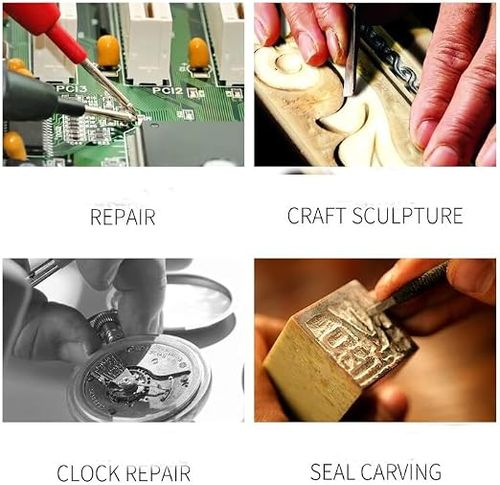 Magnifying Glasses 8X 15X 23X Magnifier LED Headband Glass Eye Magnifying Repair Tool Watchmaking Coin Stamp Currency Book Errors Jewelry Necklace Magnifier Glasses Beading Biology Loupe Microscope