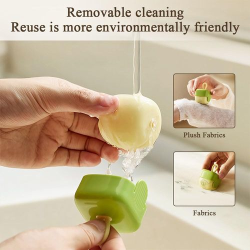 Washable & Reusable Gel Lint Roller for Pet Hair – Portable Sticky Cleaner for Clothes, Furniture, Car – Travel-Friendly Pet Hair Remover for Dog & Cat Fur, Dust, Lint (Household & On-The-Go)