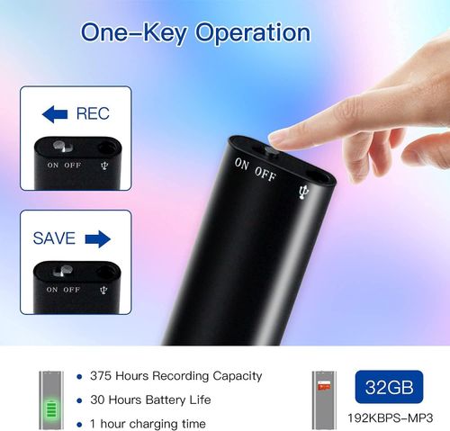 8GB Portable Mini Voice Recorder