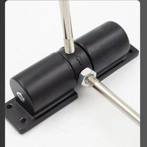 Hinge, Black Door Closer, Automatic Spring Hydraulic Door Closer, Closing Speed Adjustable, Commercial and Household 45~60kg Weight Door, QPWY787870