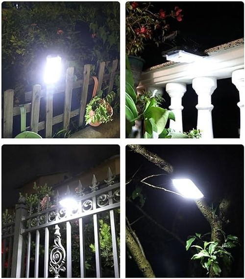 Solar Lights Outdoor, Clip Motion Sensor Solar Lights, Motion Sensor Security Light for Fence, Waterproof Outdoor Lighting for Indoor Outdoor Pathway, Deck, Lawn, Patio, Walkway