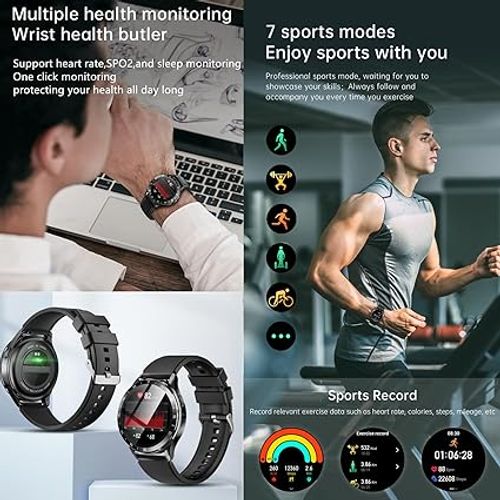 X10 2 in 1 Smart Watch with Earbuds 1.39 Smartwatch TWS Bluetooth Earphone Health Monitor Sport Watch Fitness Tracker
