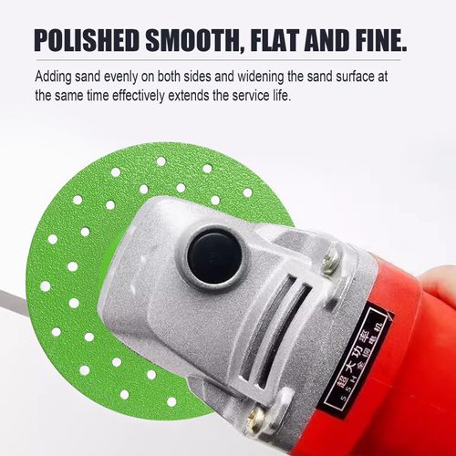 4.5inch ultra thin diamond grinding brazed cutting disc, suitable for ceramic, glass, marble, and granite  compatible with angle grinders (angle grinder not included)