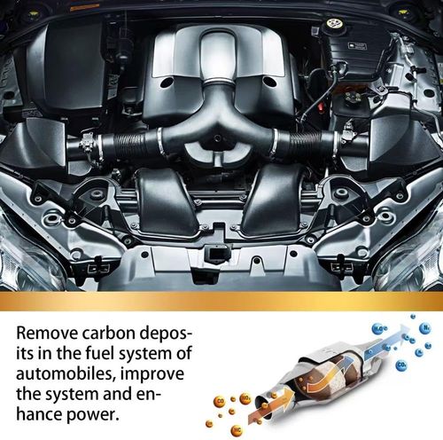 Engine System Cleaner - 120ml Oil System Stabilizer, Engine Cleaner Additive | Anti-Carbon Engine, Catalytic Converter & Engine, Powerful Deposit Remover for Motor Components