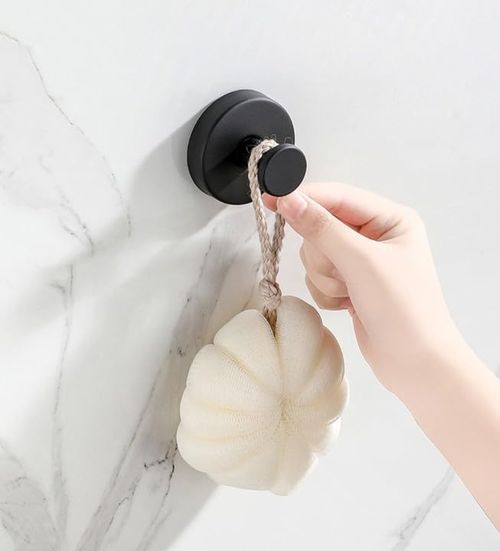 Vacuum Suction Hooks - Strong Hold Removable Hooks for Towels, No Damage to Smooth Surfaces