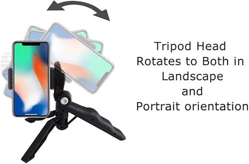 Smartphone Vlogging Kit With Tripod Phone Holder Mini Microphone LED Fill Light Starter For TikTok Live Stream Video YouTube