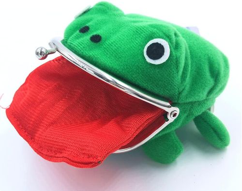 Anime Frog Wallet,Frog Coin Wallets Frog Coin Purse for Halloween Cosplay Themed Party Gift