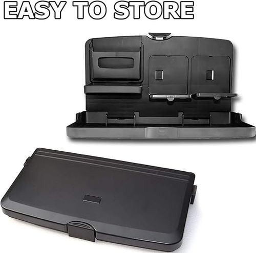 Multi-Functional Portable Foldable Car Seat Tray Desk - Car Vehicle Back Seat Tray Table - Stay Organized When on The Go