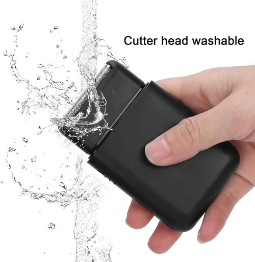 Men's Electric Shaver, USB-C Rechargeable, Ultra Thin Foil Razor, Beard & Sideburn Trimmer, Black