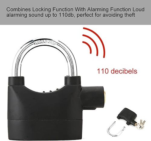 Discover how to secure your shop, office, home, bike, and generator house with this amazing alarm padlock that offers you security even while you are asleep. 🚨🔐