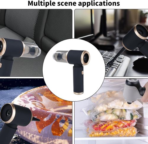 Car Vacuum Cleaner Strong Suction Cleaning Mini Machine Wireless Portable Handhled Blower Machine Air Duster for Home Appliances