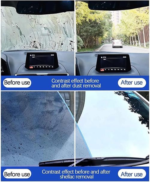 Car Glass Cleaning Sheet,Window Clean for Auto,Windshield Wiper Fluid Solid Effervescent Tablet, Suitable for Any Family Car (10）