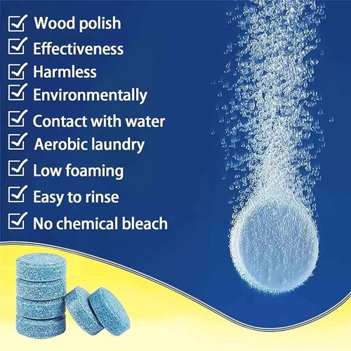 Car Glass Cleaning Sheet,Window Clean for Auto,Windshield Wiper Fluid Solid Effervescent Tablet, Suitable for Any Family Car (10）