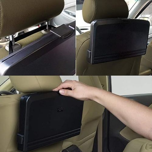 Multi-Functional Portable Foldable Car Seat Tray Desk - Car Vehicle Back Seat Tray Table - Stay Organized When on The Go