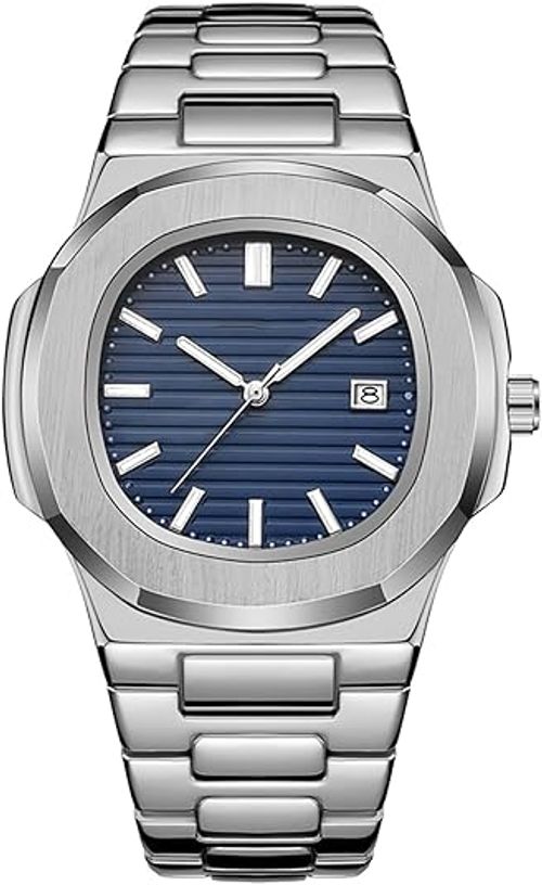 Men's automatic watch, all stainless steel waterproof men's watch, men's mechanical watch