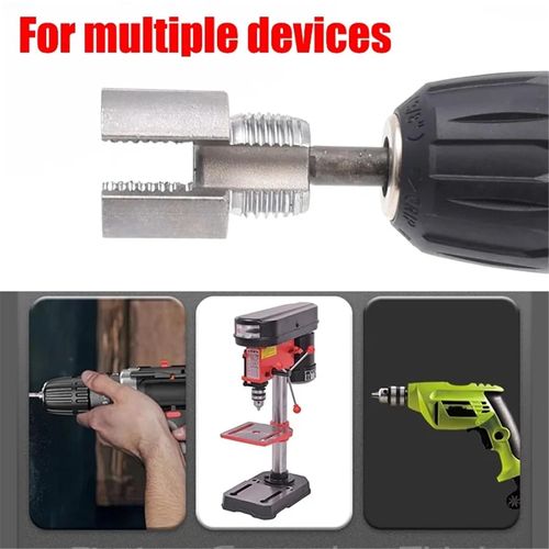 Steel PVC Pipe Tap 1-2    3-4 Water Pipe Internal Thread Opener Hand Tools for Electric Drill Compatible Pipe Threader