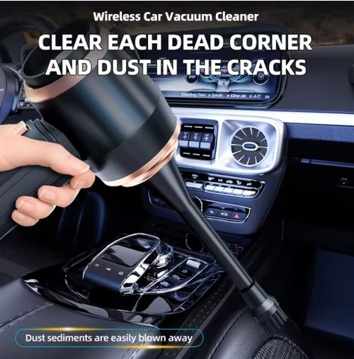 Car Vacuum Cleaner Strong Suction Cleaning Mini Machine Wireless Portable Handhled Blower Machine Air Duster for Home Appliances