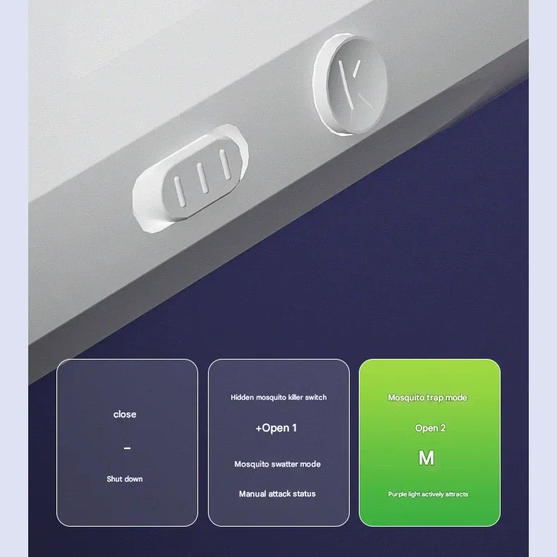 Ermek USB Rechargeable Fly Zapper Racquet