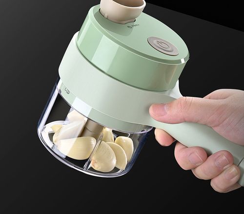 Durable Mini Rechargeable Food Processor Multifunctional Garlic Meat and Vegetable Blender PP Material Baby Food Supplement