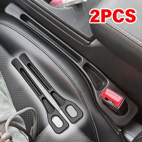 2Pcs Car Seat Gap Filler Seat Crevice Storage Box Bag Between Seats Console Organizer Decoration Interior Auto Accessorie