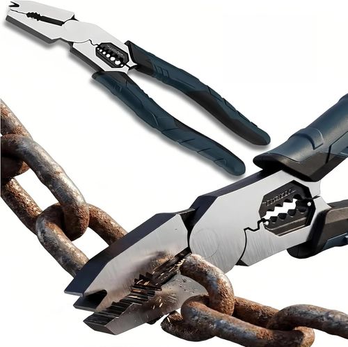 Wire Stripper Tool - Multi-purpose Hand Cutters with Nail Pulling Structure,Screw Cutter Tool - for Car Network Electricity Commercial Solar Industrial Residential Construction Vehicle Electronics